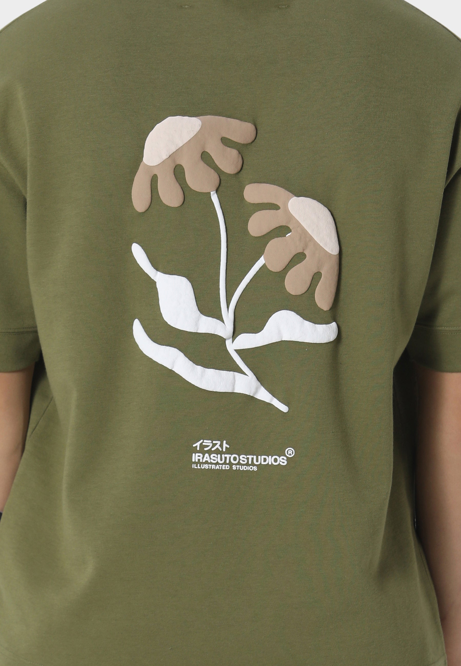 Irasuto Studios Hayate Khaki T-Shirt